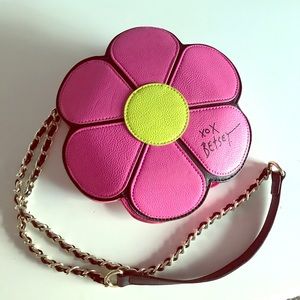 Betsey Johnson flower purse
